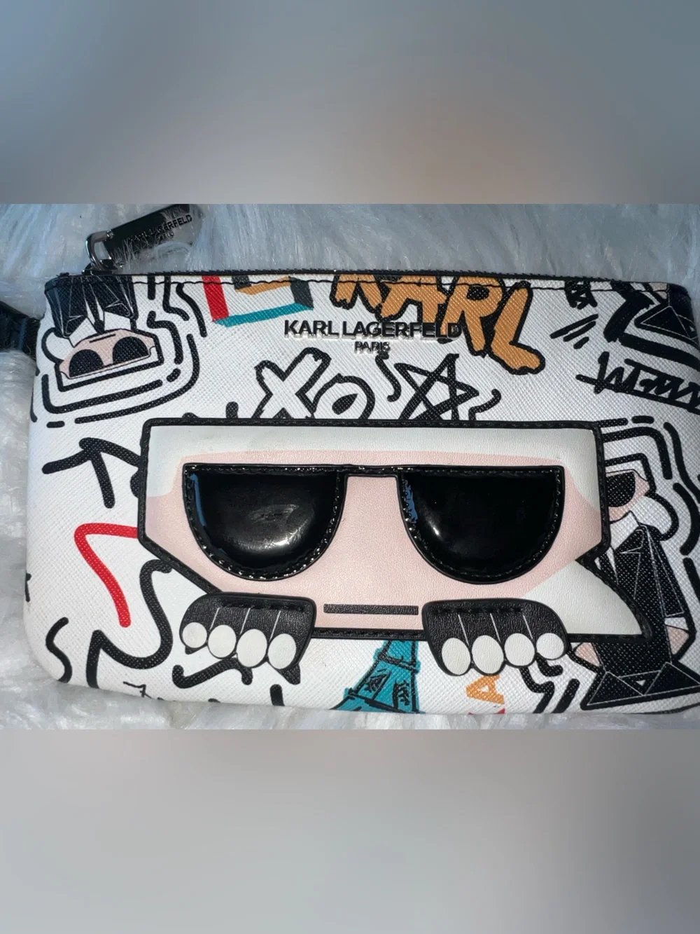 Karl Lagerfeld designer wristlet